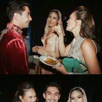 Terdapat pula foto Anya bersama Luna dan Reza Rahadian, yang merupakan salah satu juri ajang penghargaan film nasional itu. (Foto: Instagram/@anyageraldine)