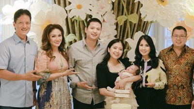 7 Foto 1 Bulanan Baby Julia Putri Jessica Tanoesoedibjo, Dirayakan Sederhana