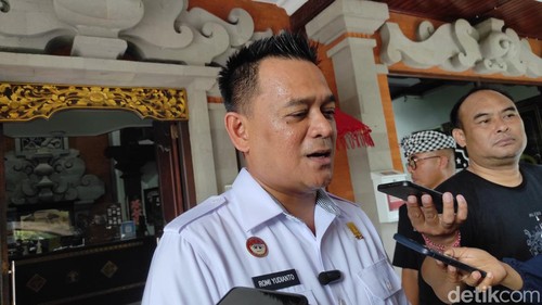 Kakanwil Kemenkumham Bali Romi Yudianto ditemui wartawan di kantornya, Rabu (15/11/2023).