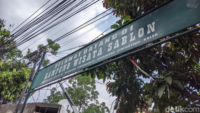 Kampung Wisata Sablon Bandung.