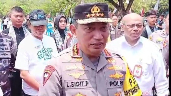 Kapolri Jenderal Listyo Sigit di Madiun