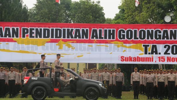 Kasetukpa Polri Buka Pendidikan Alih Golongan Bintara ke Perwira Polri 2023