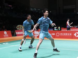 Kevin/Rahmat Jaga Fokus di Babak 16 Besar Japan Masters 2023