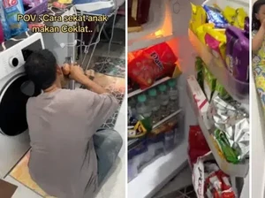 Cara Jenius Ayah biar Anaknya Jarang Buka Kulkas