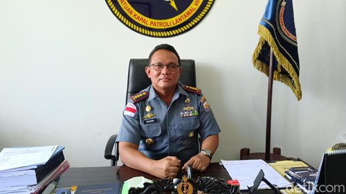 Komandan Satuan Patroli (Komsatrol) Lantamal VII Kupang Kolonel Laut Dahana Ali Prakasa.