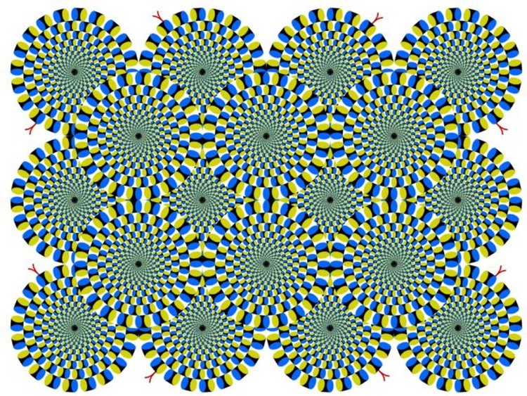 Kumpulan Gambar Ilusi Optik Bikin Mata Harus Fokus Keras