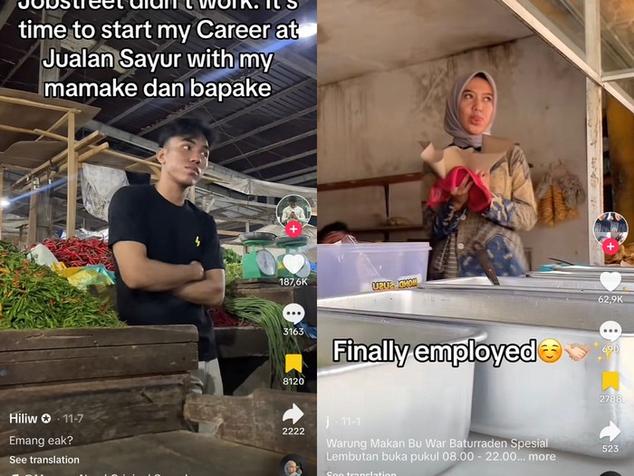Memulai karir dengan berjualan makanan