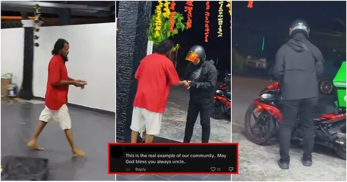 Salah Alamat Saat Antar Makanan, Ojol Ini Justru Terima Hadiah