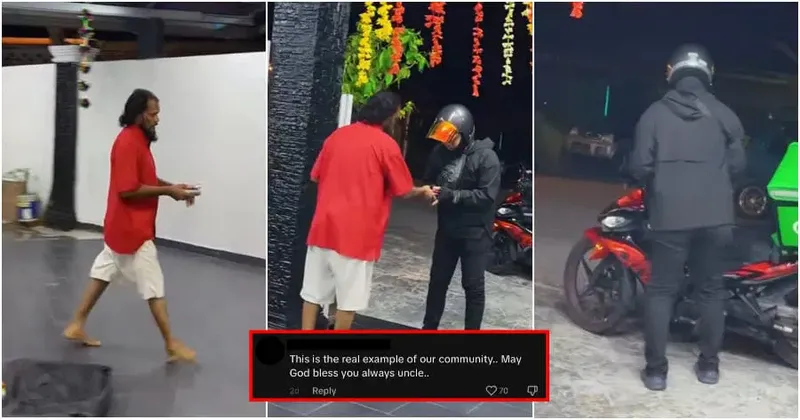 Salah Alamat Saat Antar Makanan, Ojol Ini Justru Terima Hadiah