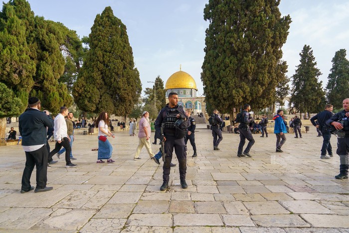 Pemukim Israel menyerbu kompleks Masjidil Aqsa dan lakukan ritual Talmud, Selasa (14/11/2023) pagi.