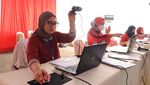 Petugas Sita Jimat Dari Peserta Tes CPNS Kemenkumham Jatim di Surabaya