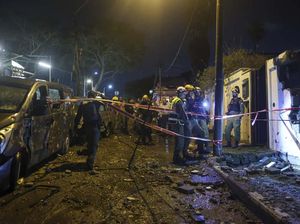 Potret Kerusakan Tel Aviv Israel Setelah Diguncang Rudal Hamas