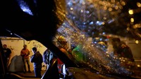 Israel belum melaporkan jumlah korban dalam peristiwa ini. REUTERS/Ammar Awad.  