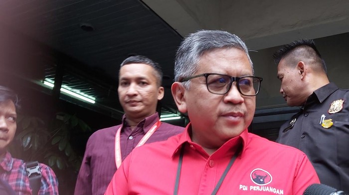 Sekjen PDIP Hasto Kristiyanto (Dwi Andayani/detikcom)