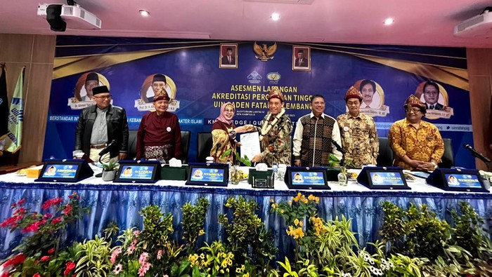 BAN-PT melakukan asesmen di UIN Raden Fatah Palembang. Dokumen UIN Raden Fatah Palembang. Dokumen UIN Raden Fatah/Jufrizal