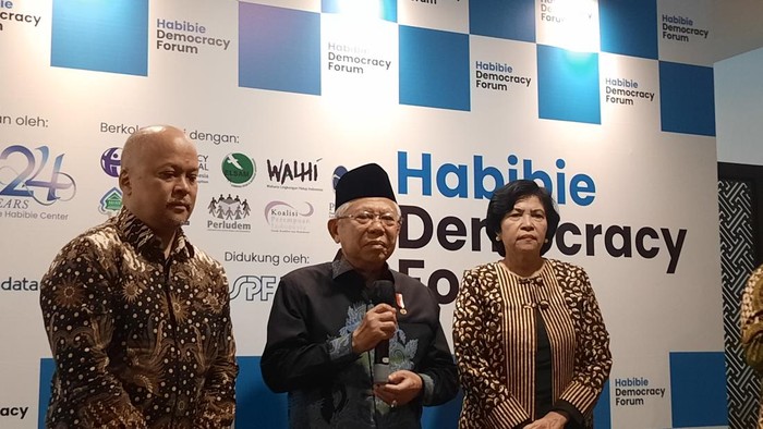 Wapres Maruf Amin (Annisa/detikcom)