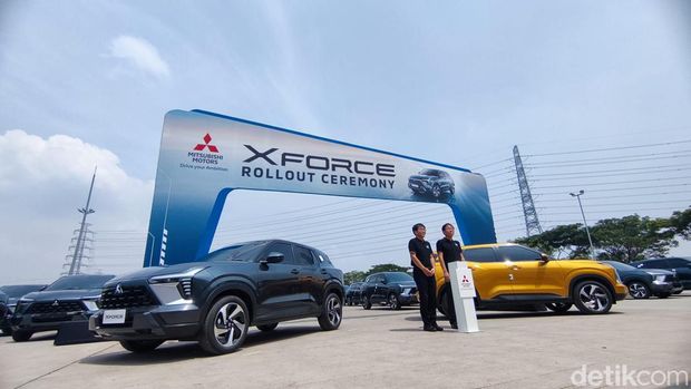50 unit pertama Mitsubishi XForce diserahkan ke dealer.