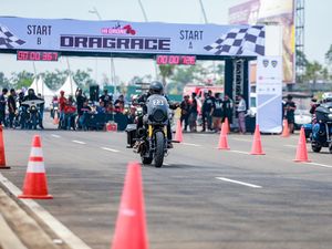 Pecah Rekor! Adu Drag Harley-Davidson Diikuti 650 Starter