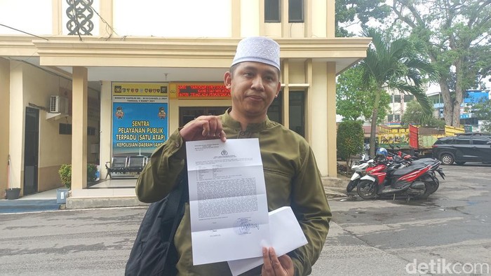 Agen Jambi laporkan PT MSI ke Polda Jambi buntut 42 jemaah telantar karena tak dibelikan tiket.