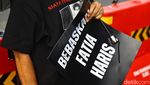 Aksi Kamisan ke-795 Desak Haris dan Fatia Dibebaskan