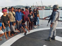 Bakamla RI Gagalkan Penyelundupan TKI Ilegal ke Malaysia