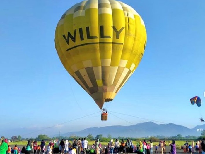 Balon udara di Lombok, NTB.
