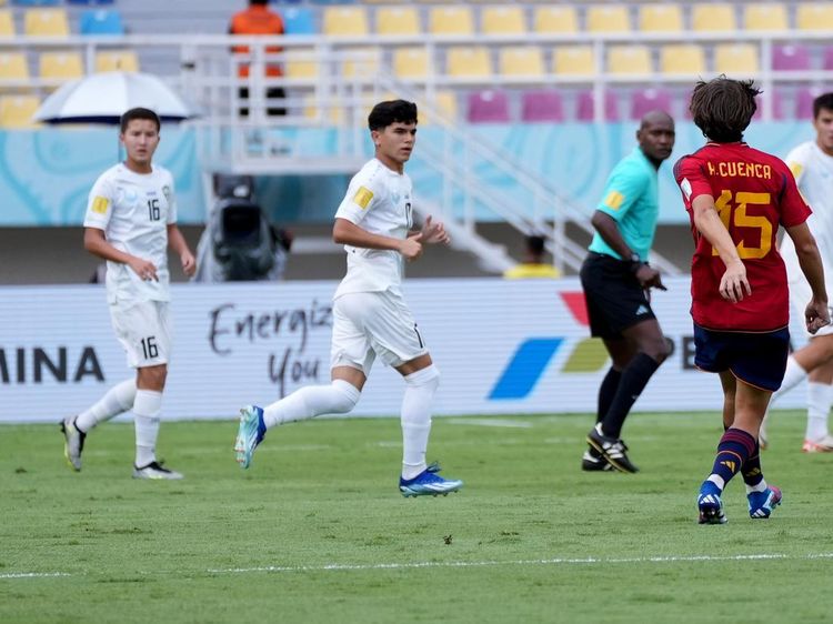 Berbagi Poin, Uzbekistan Vs Spanyol Tuntas 2-2