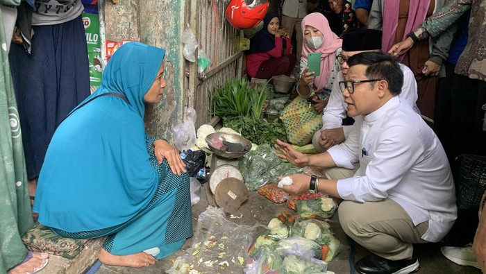 Cak Imin di Pekalongan (Mulia/detikcom)