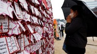 Korea Selatan menggelar tes masuk perguruan tinggi secara serentak pada Kamis (16/11/2023).  