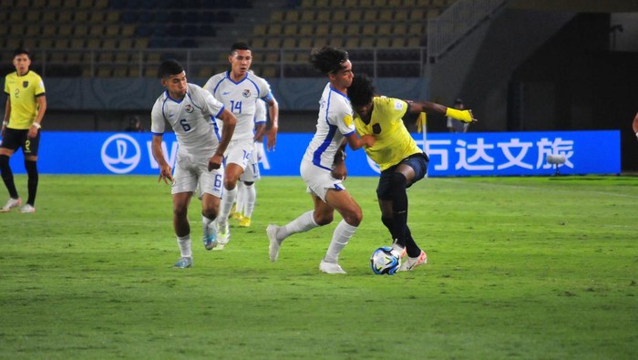 Ekuador Vs Panama di Puala Dunia U-17 yang digelar di Stadion Manahan Solo, Kamis (16/11/2023).