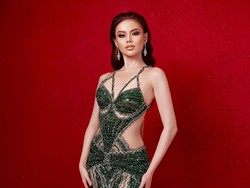 7 Pesona Fabienne Nicole di Preliminary Miss Universe, Pakai Swimsuit Hingga Gaun