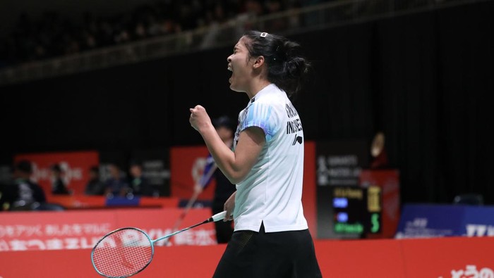 Tunggal putri Indonesia Gregoria Mariska Tunjung