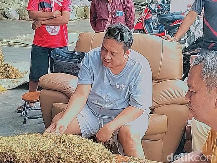 haji her pamekasan ceka hasil tembakau