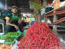 Harga Cabai di Palembang Masih Melambung di Angka Rp 100 Ribu/Kg
