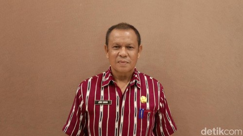 Kalak BPBD Kota Kupang Jemy Didok, Kamis (16/11/2023). (Simon Selly/detikBali)