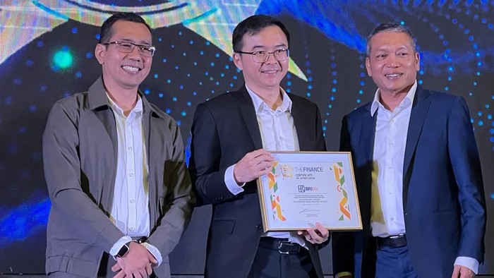 BRI Life menerima dua penghargaan dalam kegiatan yang diselenggarakan oleh The Finance. Ajang ini diberikan sebagai bentuk apresiasi kepada lembaga keuangan.