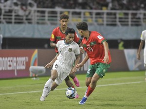 Indonesia U-17 Vs Maroko U-17: Bobol Lagi, Garuda Muda Tertinggal 1-3