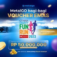 CT Arsa Charity Fun Run 2023 Bertabur Emas