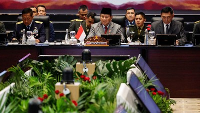 Momen Prabowo Pimpin Pertemuan Menhan ASEAN Plus di Jakarta