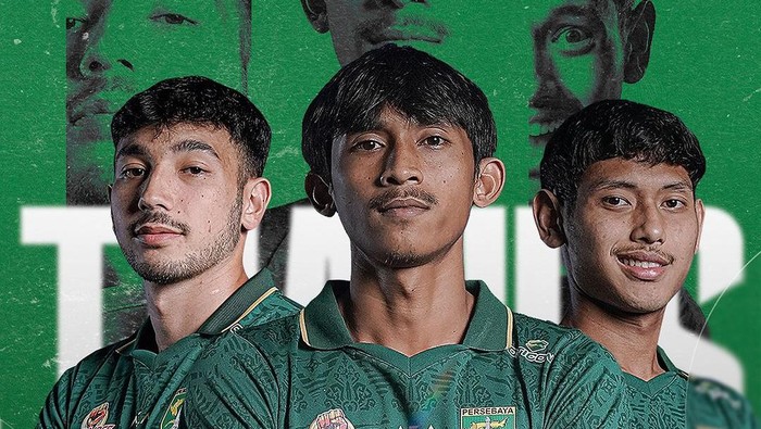 Persebaya lepas 4 pemainnya pada bursa transfer paruh kedua kompetisi.