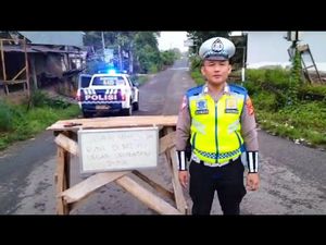 Jalinsum PALI-Mura Ditutup Imbas Jembatan BTS Ulu Ambruk