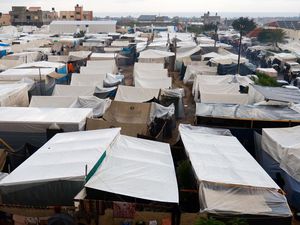 Potret Tenda Pengungsian Warga Gaza di Khan Younis