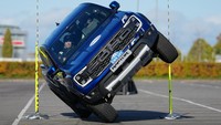 Paul Swift melakukan aksinya di Silverstone, Inggris, 9 November 2023.  