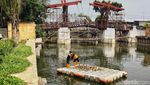 Rehabilitasi Jembatan Gantung Tertua di Jakarta
