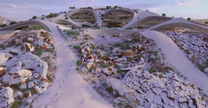 Resor ski Trojena di Neom, Arab Saudi