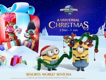 Rayakan Natal bersama Keluarga dengan Troll & Minion di Singapura