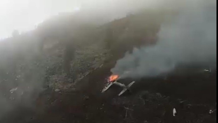 super tucano jatuh di bromo pasuruan