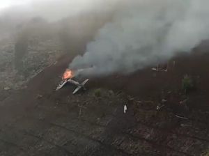 Satu Pesawat Super Tucano Milik TNI AU Ternyata Jatuh di Kawasan TNBTS