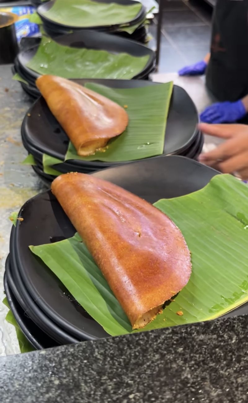 Viral! Restoran di India Ini Sajikan Hidangan Dosa dengan Sangat Cepat