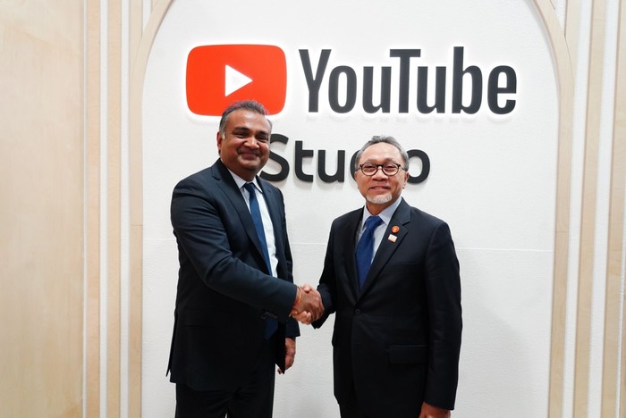 Zulhas dan CEO YouTube